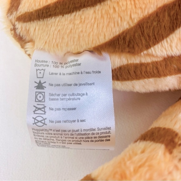 Pets Know Best Huggikitty Orange Tabby Soothing Sound Plush 12” - Picture 10 of 10